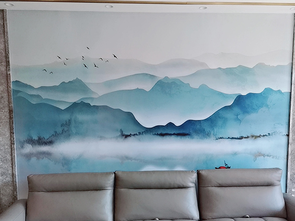 木蓮世家4棟客廳背景墻